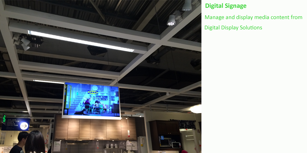 Wall Mount Digital Signage